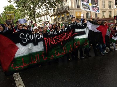 Manifestation pour Gaza, Paris 13/07/2014 - Au moins 20.000 manifestants